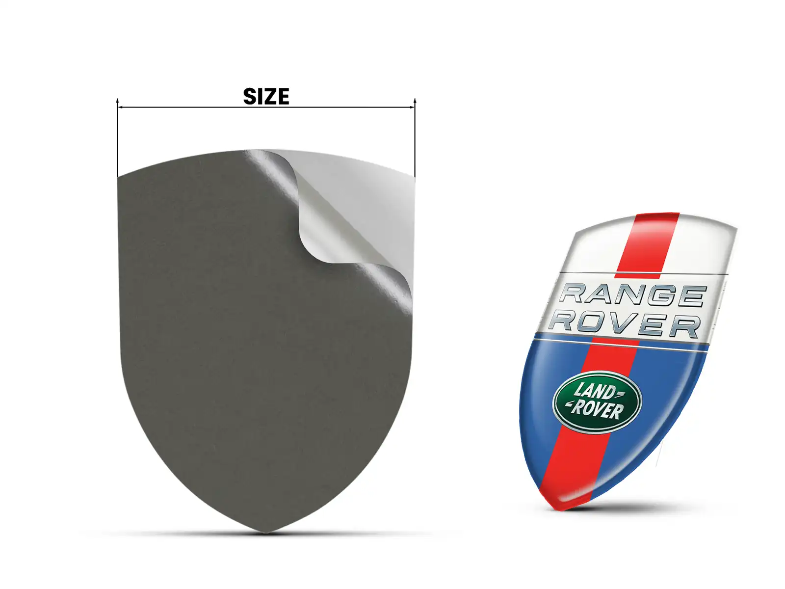 Land Rover Vinyl Logosticker Pro Max Stilvoll Robust Design